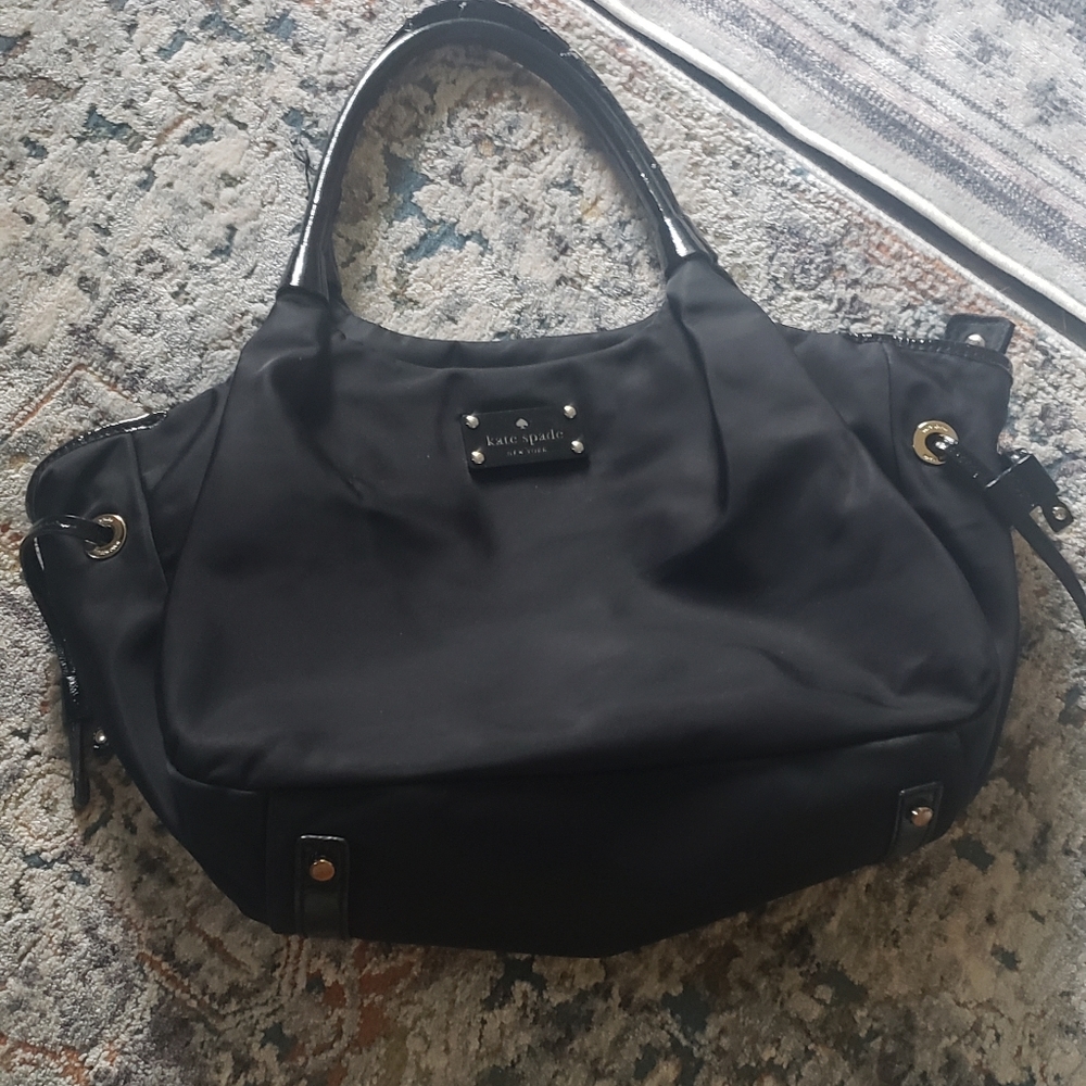 Kate Spade Diaper Bag. Black.